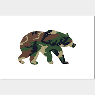 M80 Woodland Bear Posters and Art